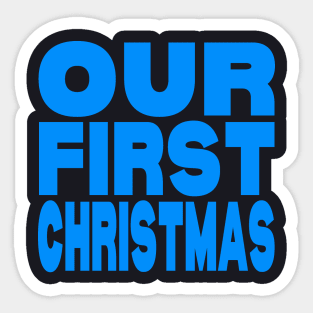 Our first Christmas Sticker